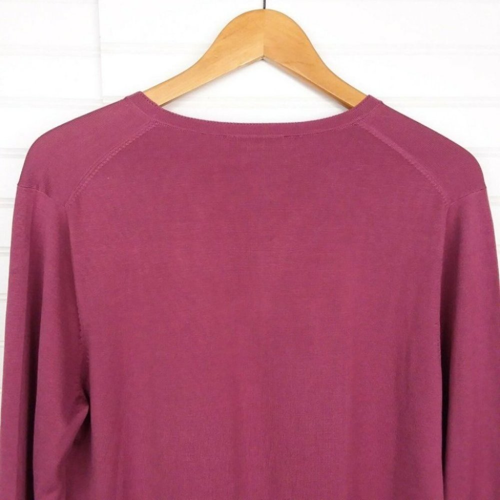 Pendleton Silk Nylon V-Neck Button Up Cardigan Lo… - image 7